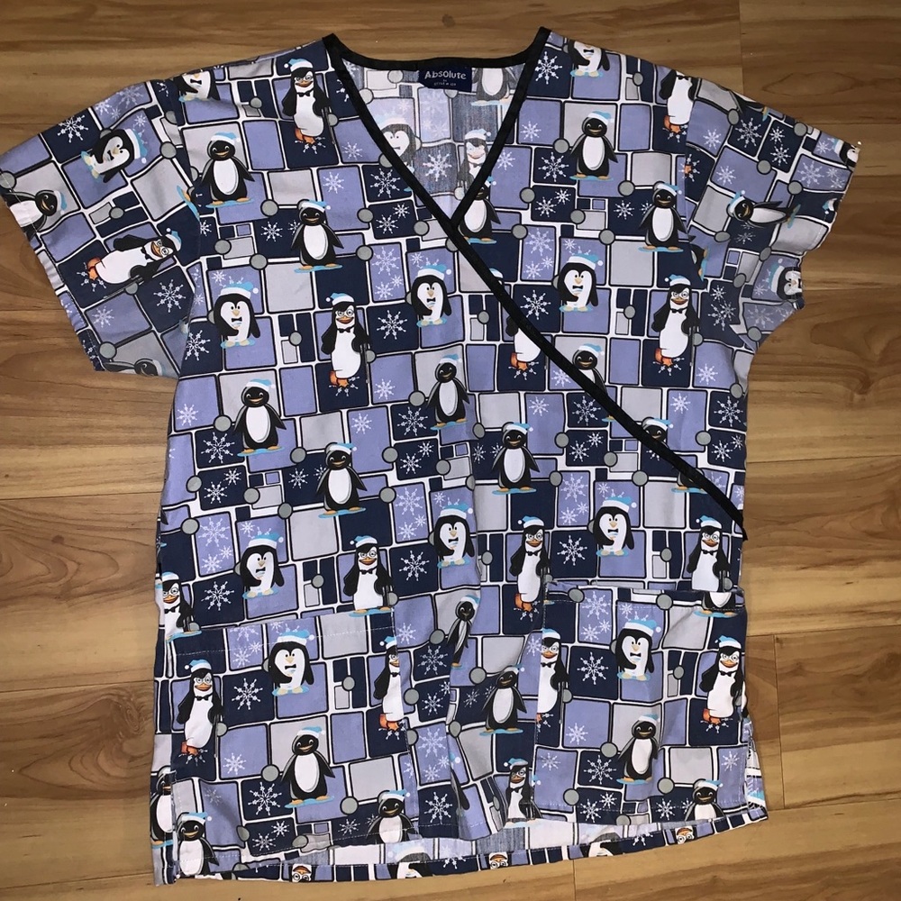 Scrub top penguins